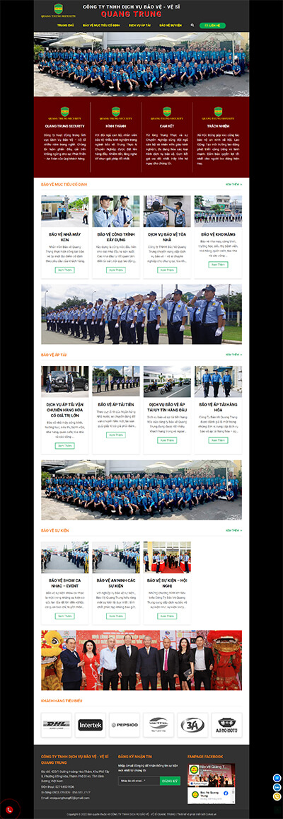 CÔNG TY TNHH DỊCH VỤ BẢO VỆ - VỆ SĨ QUANG TRUNG
