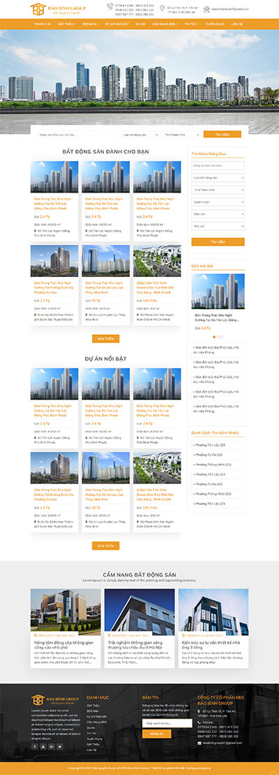 CÔNG TY CỔ PHẦN BĐS BẢO BÌNH GROUP